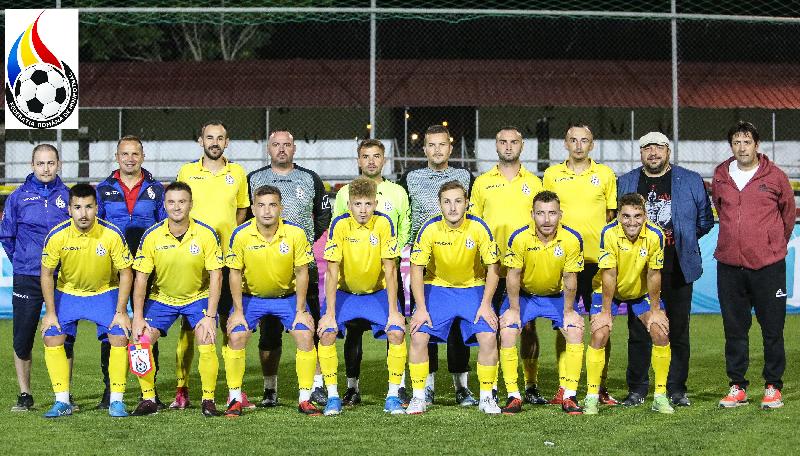România a disputat un meci de verificare cu AEK Oradea